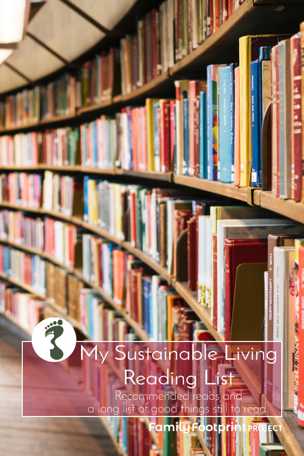 Sustainable Living Reading List Pinterest Pin